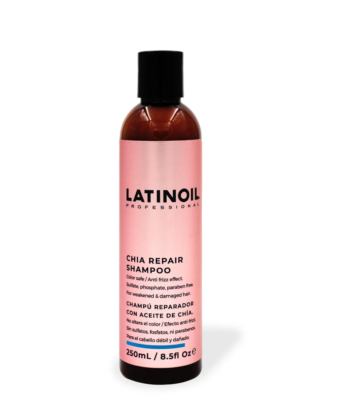 Latinoil Chia Repair Shampoo 250 ml – Repara y protege el cabello debilitado con aceite de chía