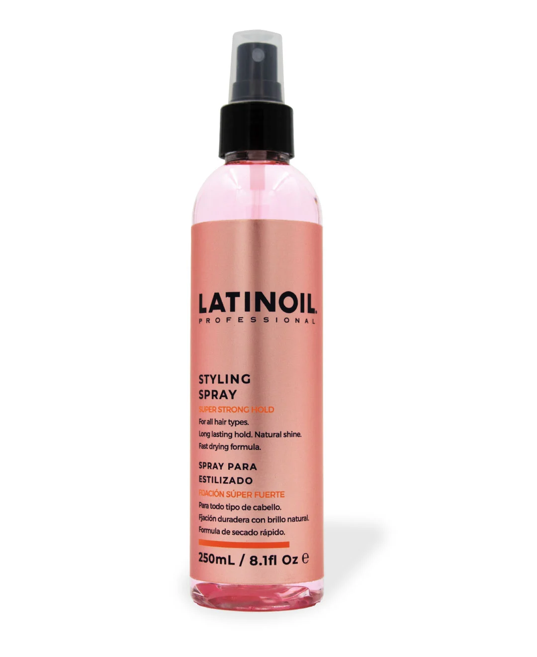 Latinoil Styling Spray 250ml fijación súper fuerte